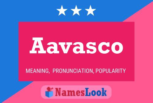 ملصق اسم Aavasco