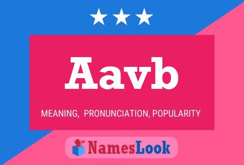 ملصق اسم Aavb