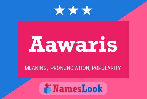 ملصق اسم Aawaris