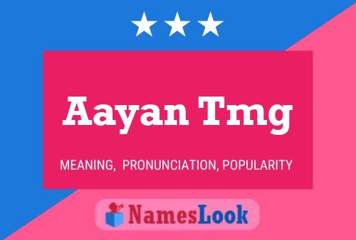 ملصق اسم Aayan Tmg