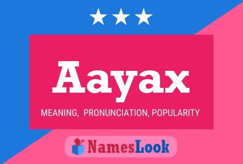 ملصق اسم Aayax