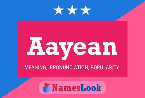 ملصق اسم Aayean