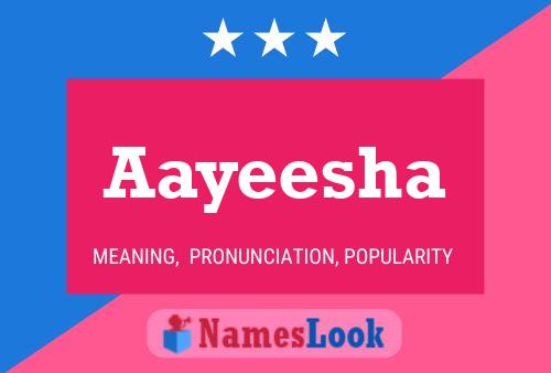 ملصق اسم Aayeesha