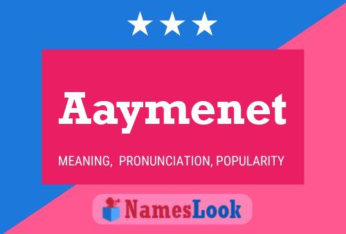 ملصق اسم Aaymenet