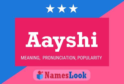 ملصق اسم Aayshi