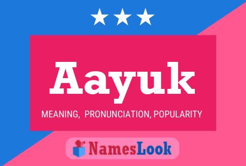 ملصق اسم Aayuk