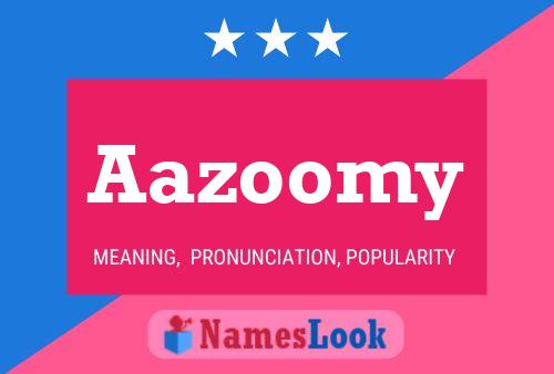 ملصق اسم Aazoomy