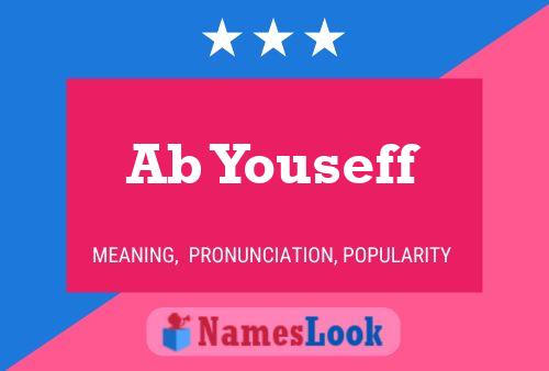 ملصق اسم Ab Youseff