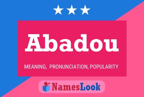 ملصق اسم Abadou