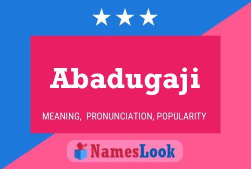 ملصق اسم Abadugaji