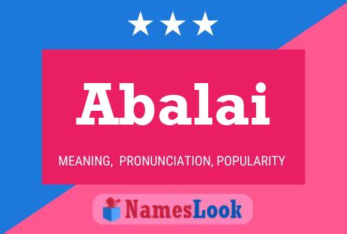 ملصق اسم Abalai