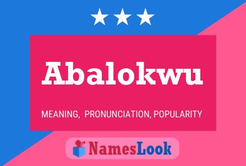 ملصق اسم Abalokwu