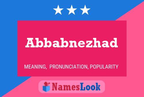 ملصق اسم Abbabnezhad