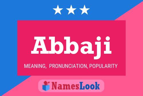 ملصق اسم Abbaji