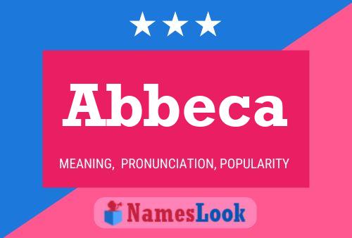 ملصق اسم Abbeca