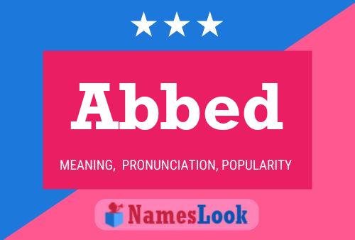 ملصق اسم Abbed