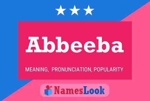 ملصق اسم Abbeeba