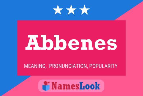 ملصق اسم Abbenes