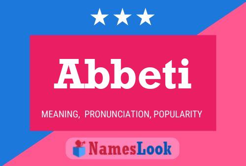 ملصق اسم Abbeti