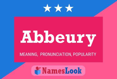 ملصق اسم Abbeury