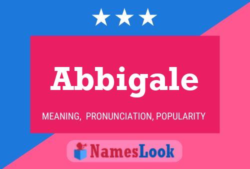 ملصق اسم Abbigale