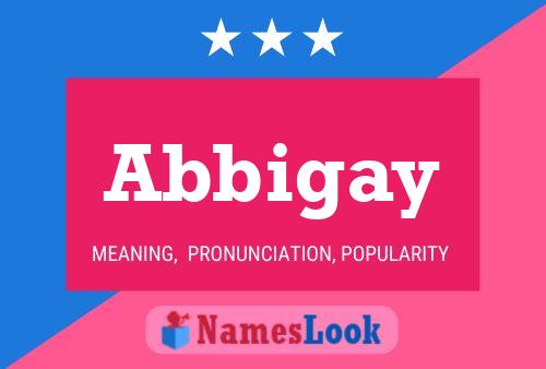 ملصق اسم Abbigay