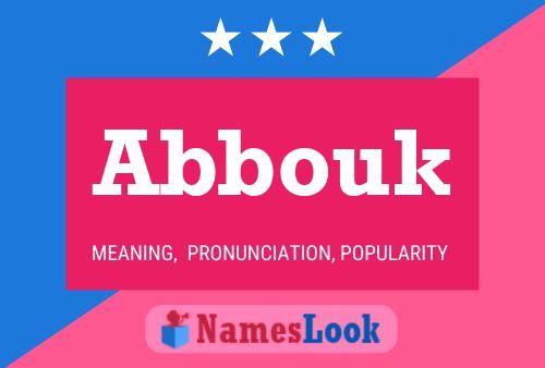 ملصق اسم Abbouk