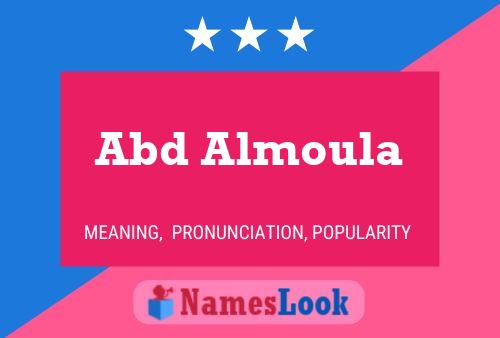 ملصق اسم Abd Almoula