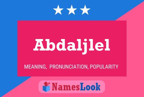 ملصق اسم Abdaljlel