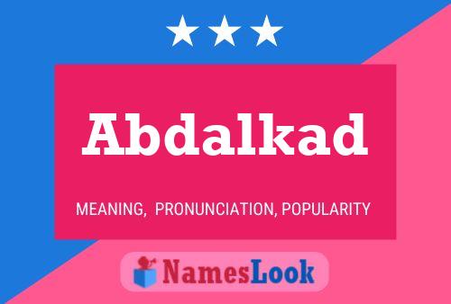 ملصق اسم Abdalkad