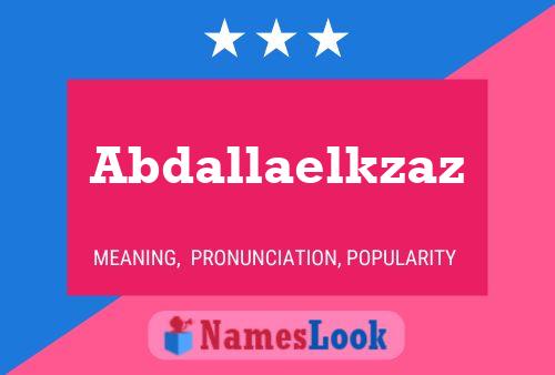 ملصق اسم Abdallaelkzaz