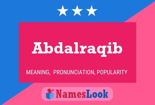 ملصق اسم Abdalraqib