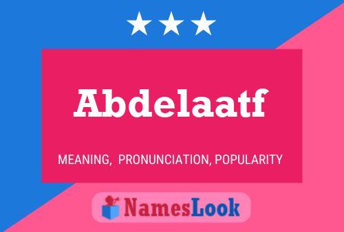 ملصق اسم Abdelaatf