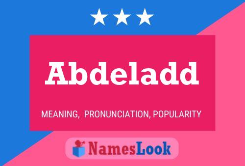 ملصق اسم Abdeladd