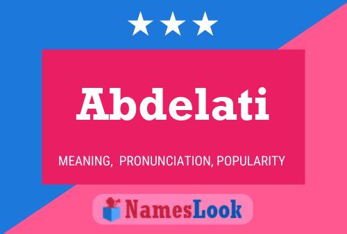 ملصق اسم Abdelati