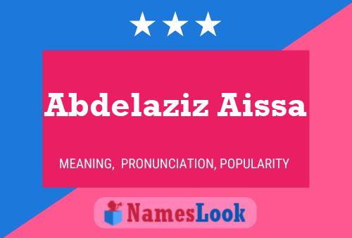 ملصق اسم Abdelaziz Aissa