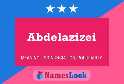 ملصق اسم Abdelazizei