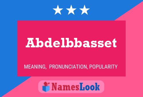 ملصق اسم Abdelbbasset