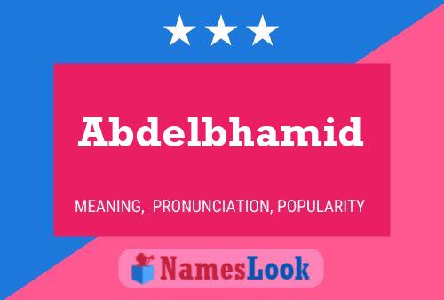 ملصق اسم Abdelbhamid