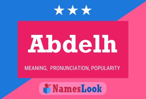 ملصق اسم Abdelh