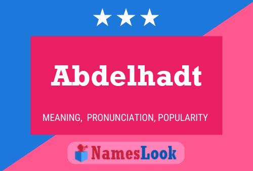 ملصق اسم Abdelhadt