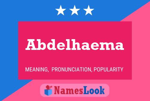 ملصق اسم Abdelhaema