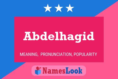 ملصق اسم Abdelhagid