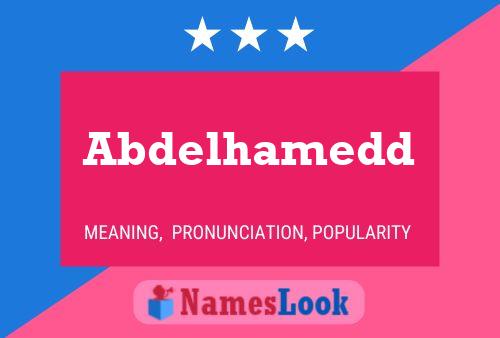 ملصق اسم Abdelhamedd