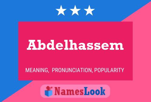 ملصق اسم Abdelhassem