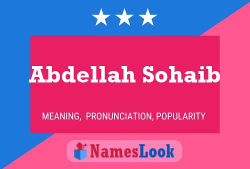 ملصق اسم Abdellah Sohaib