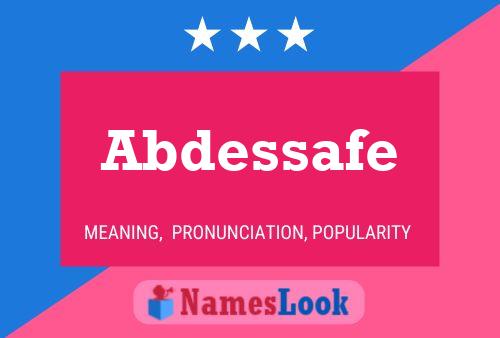 ملصق اسم Abdessafe