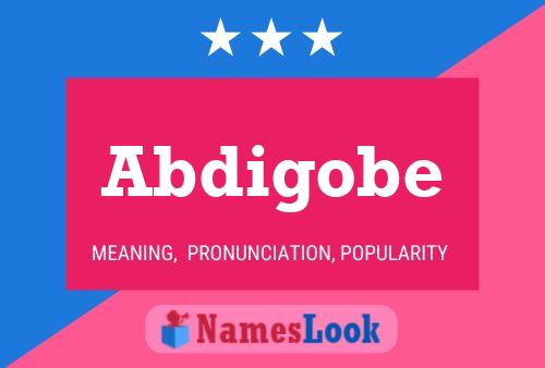 ملصق اسم Abdigobe