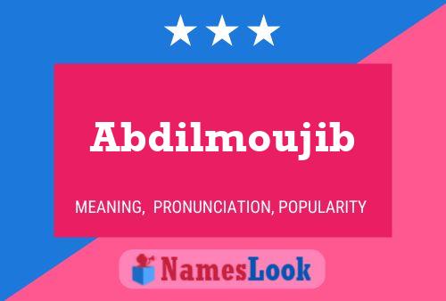 ملصق اسم Abdilmoujib