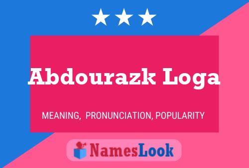 ملصق اسم Abdourazk Loga